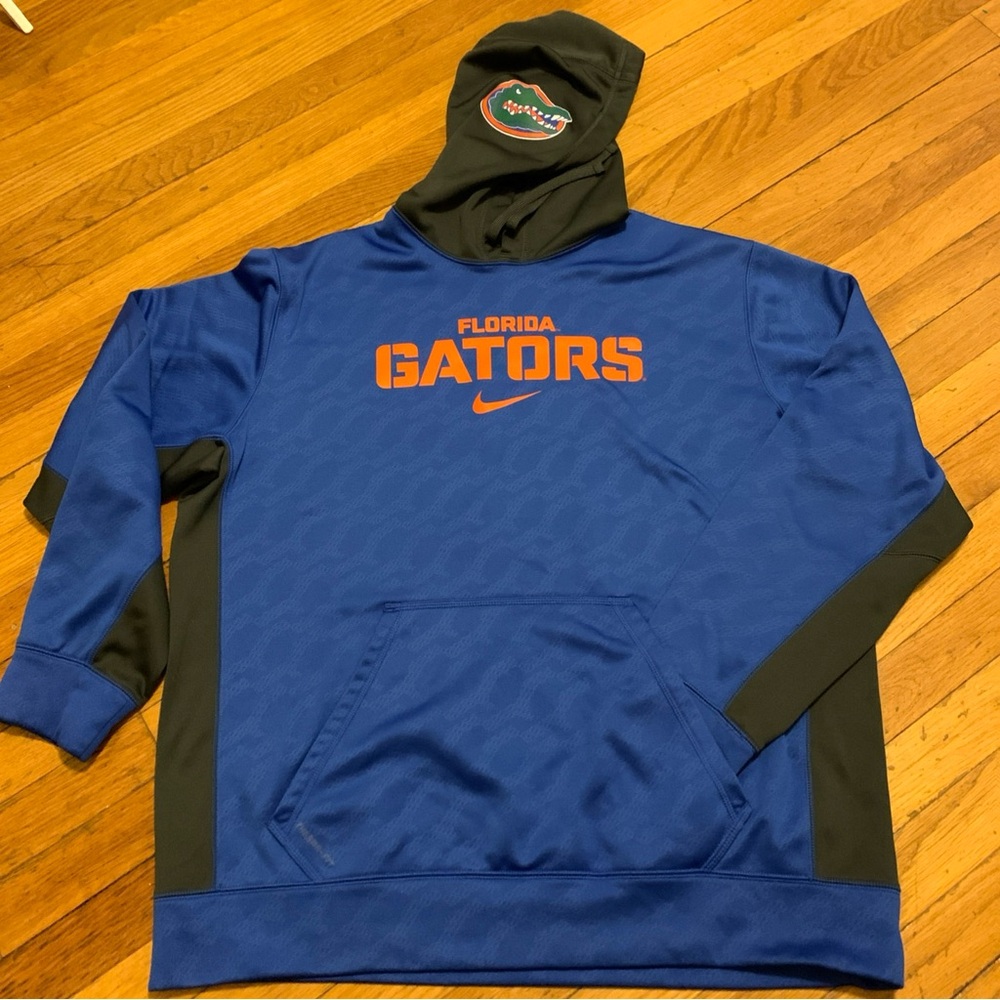 Nike Therma-Fit Florida Gators UF Center Swoosh Pullover Hoodie Mens Sz XL